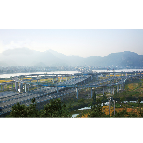 龍麗高速公路龍游跨G60立交橋樞紐工程